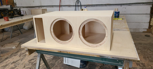 ProBuilt 210 Dual 10" Baltic Birch Subwoofer Enclosure - 3.0 Ft³ Ported Box