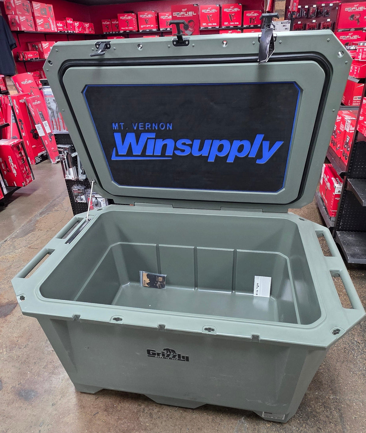 Grizzly 450 CNC-Cut Cooler Inside Pad – Custom EVA Foam Deck Pad