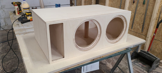 ProBuilt 210 Dual 10" Baltic Birch Subwoofer Enclosure - 3.0 Ft³ Ported Box