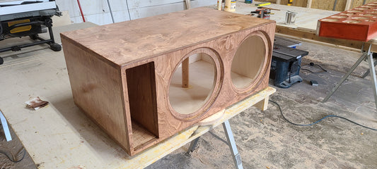 ProBuilt 212 Dual 12" Baltic Birch Subwoofer Enclosure - 4.0 Ft³ Ported Box