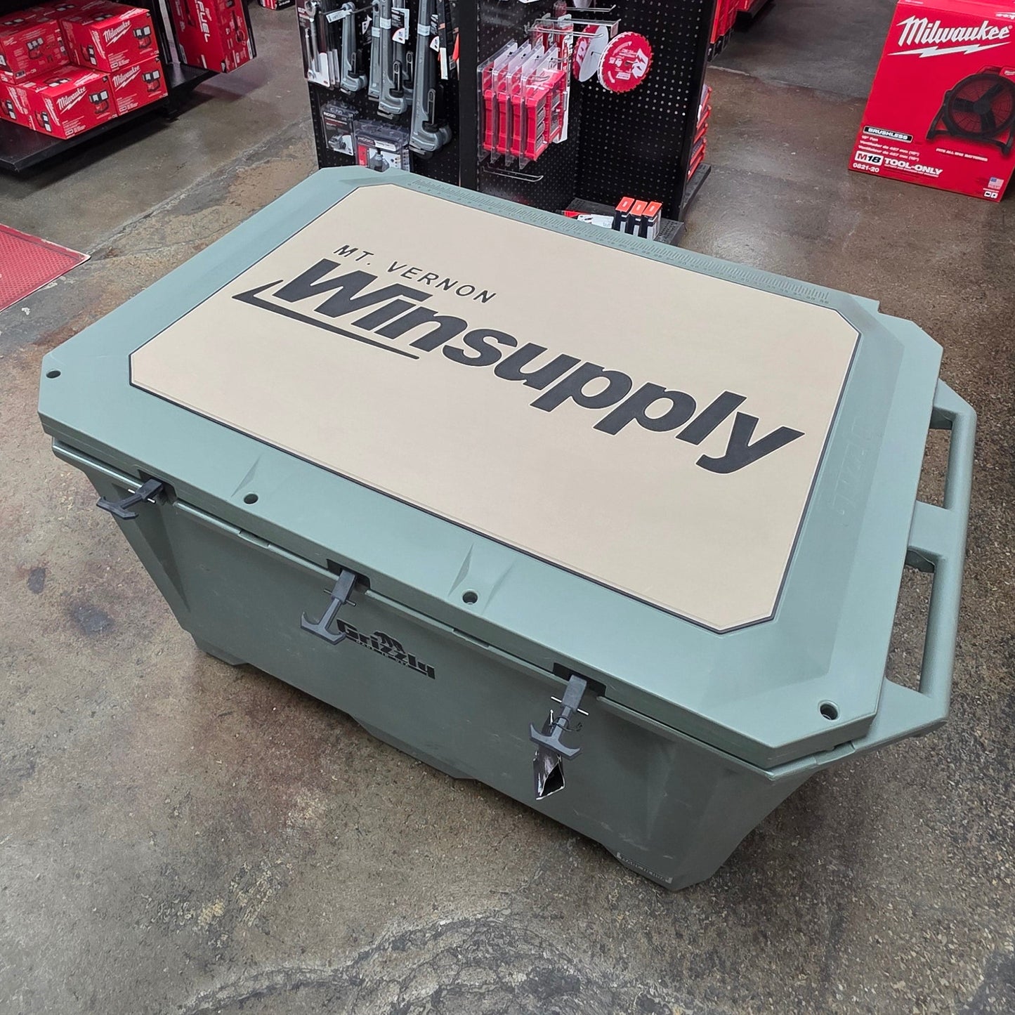 Grizzly 450 CNC-Cut Cooler Top Pad – Custom EVA Foam Deck Pad